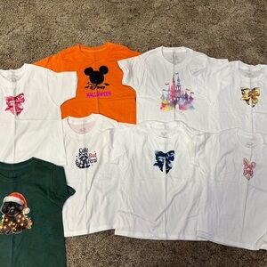 Colorful Graphic T-Shirts Set